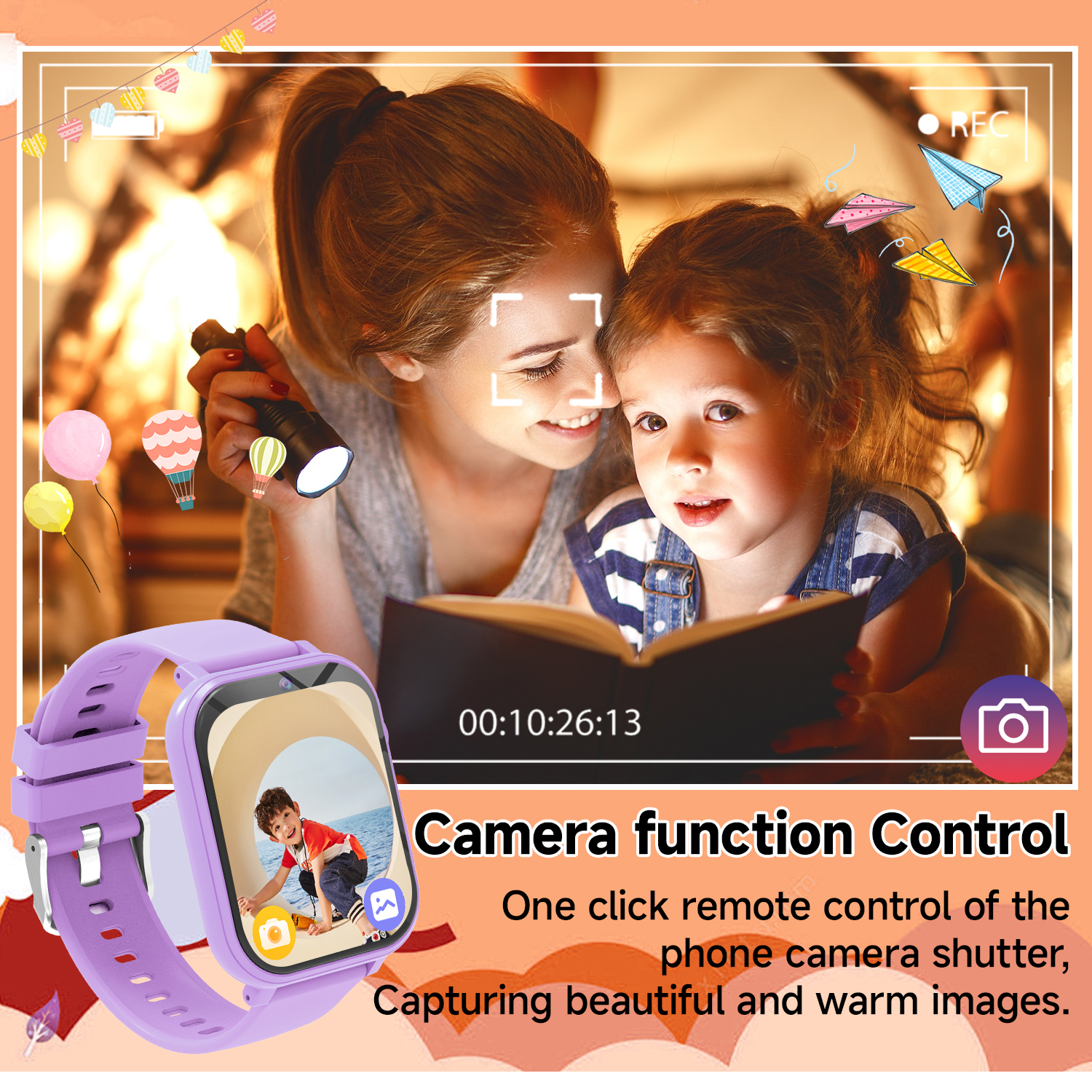 Kids Smart Watch with Camera f - огляд і ціна Kids Educational Watch