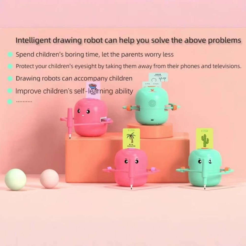 Drawing Robot for Kids Interac - огляд і ціна Kids Education Gift