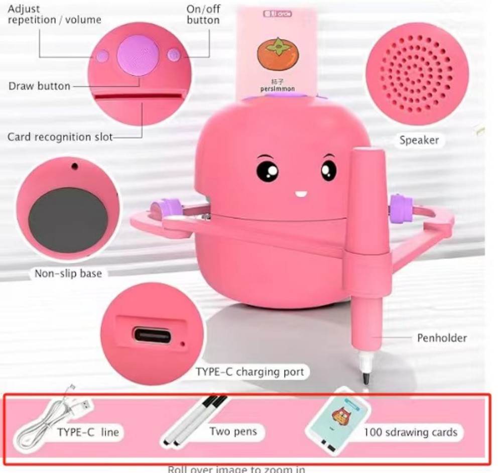 Drawing Robot for Kids Interac - огляд і ціна Kids Education Gift