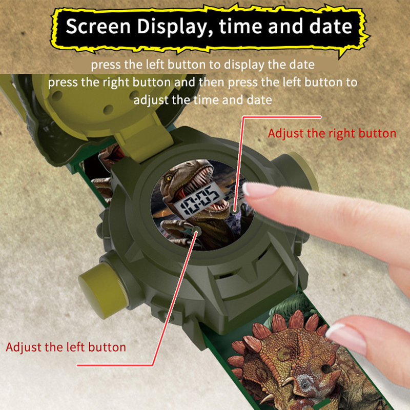 Children Watches Dinosaur 24 P - огляд і ціна Kids Educational Watch