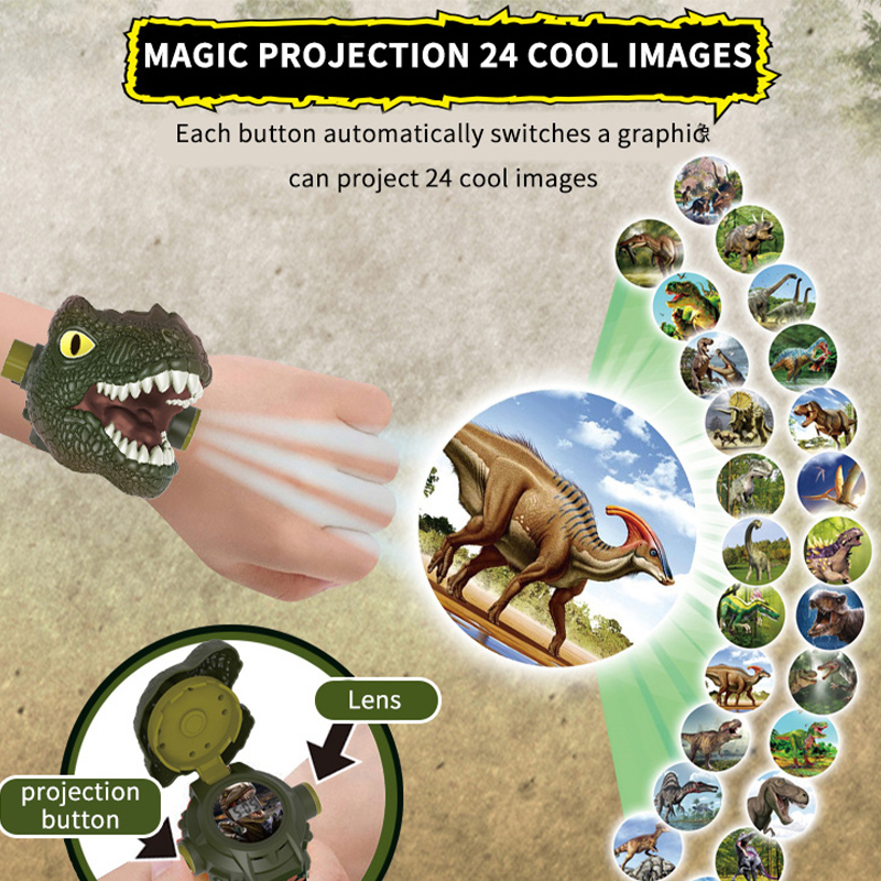 Children Watches Dinosaur 24 P - огляд і ціна Kids Educational Watch