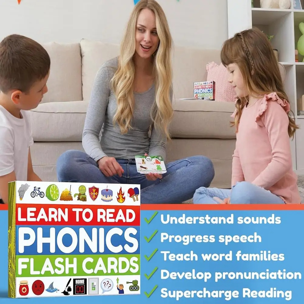 Phonics Sight Words Flash Card - огляд і ціна Phonics Card Game