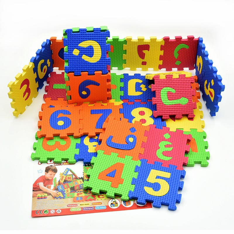 9 * 9CM Carpet Arab Alphabet T - огляд і ціна Number Puzzle Foam