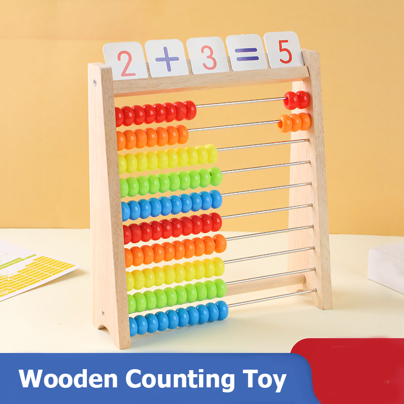 Wooden Counting Toy Abacus Mon - огляд і ціна Abacus Counting Bead
