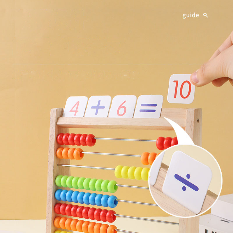 Wooden Counting Toy Abacus Mon - огляд і ціна Abacus Counting Bead
