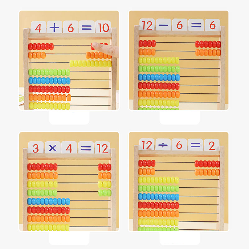 Wooden Counting Toy Abacus Mon - огляд і ціна Abacus Counting Bead