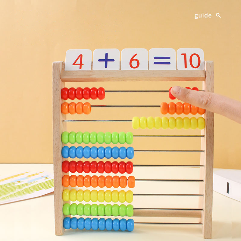 Wooden Counting Toy Abacus Mon - огляд і ціна Abacus Counting Bead