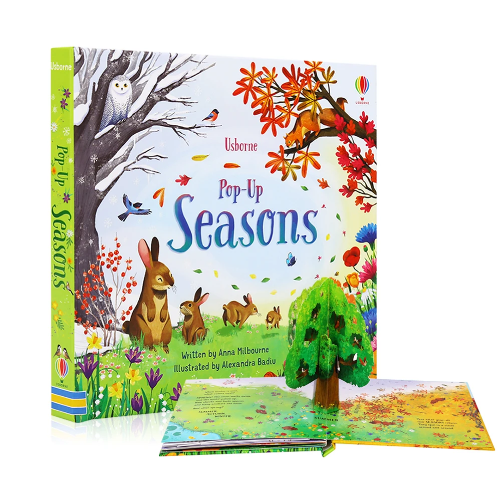 Usbrone POP UP Seasons English - огляд і ціна Kids Education Story