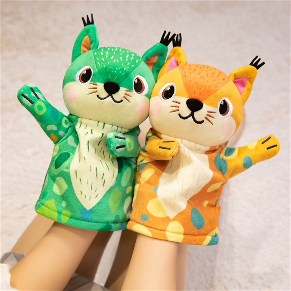 28CM Cute Squirrel Hand Puppet - огляд і ціна Kids Education Story
