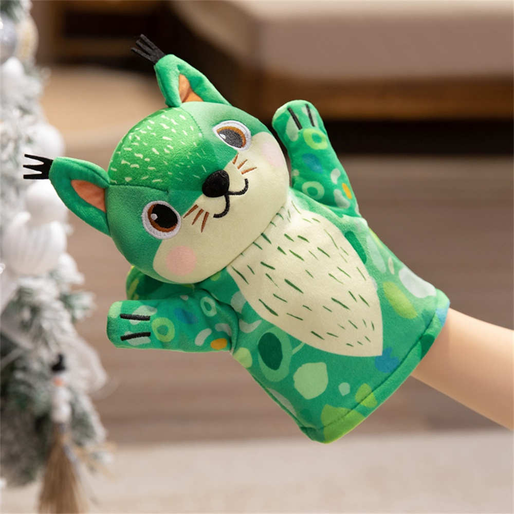 28CM Cute Squirrel Hand Puppet - огляд і ціна Kids Education Story