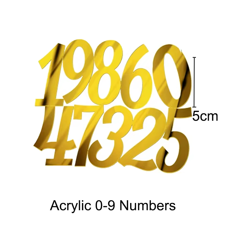 50Pcs Blue Cream Gold Balls Ca - огляд і ціна Number Puzzle Foam