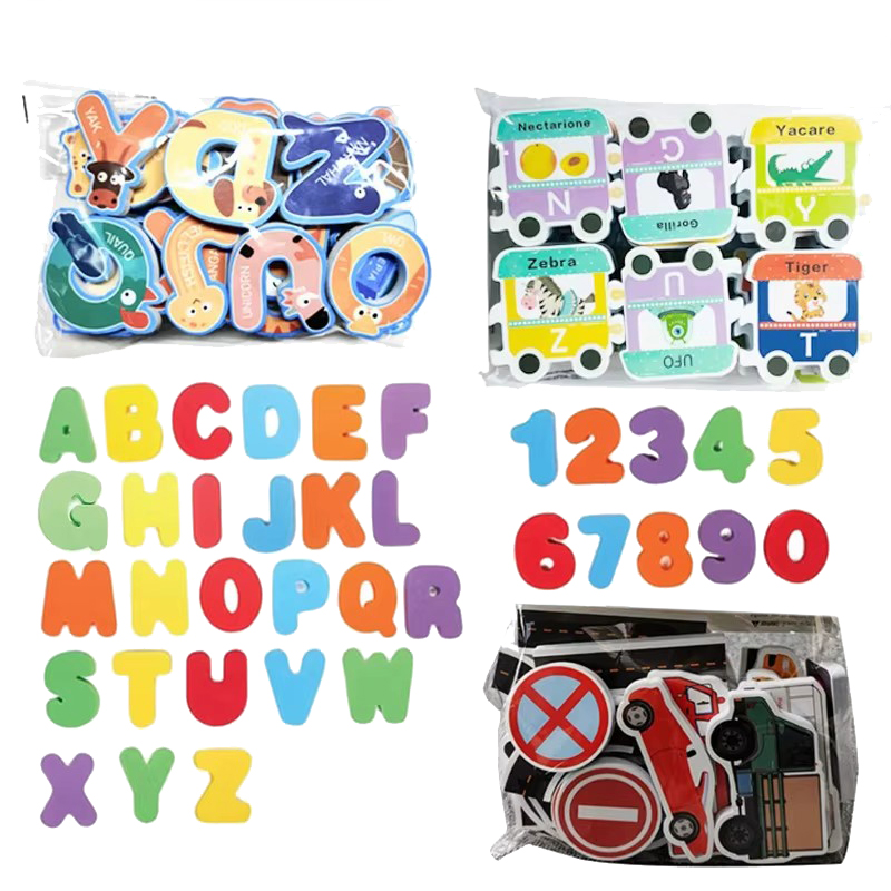 Baby Bath Toys Floating Foam E - огляд і ціна Number Puzzle Foam