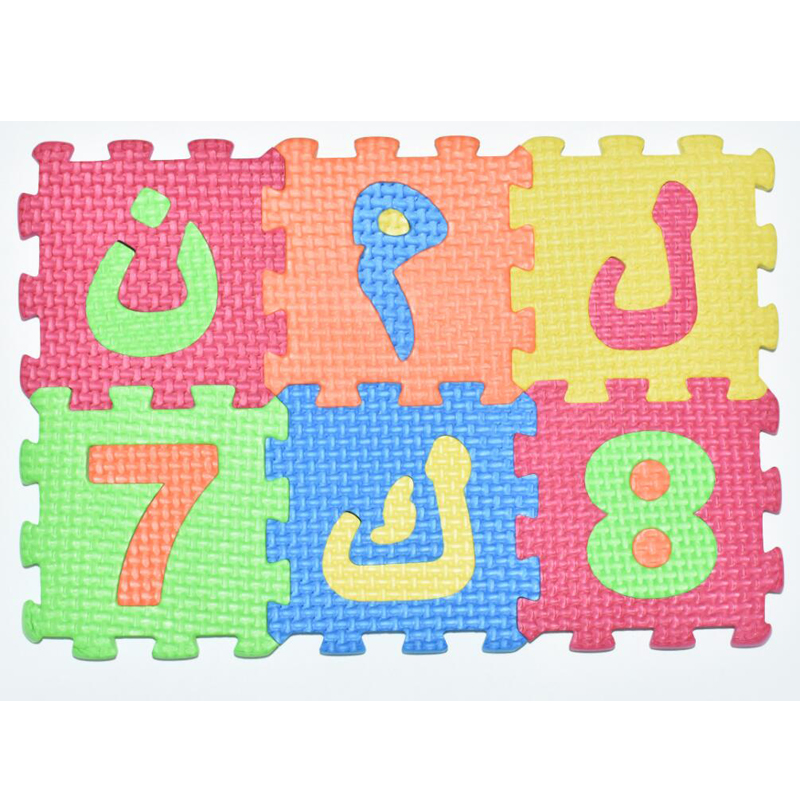 9 * 9CM Carpet Arab Alphabet T - огляд і ціна Number Puzzle Foam