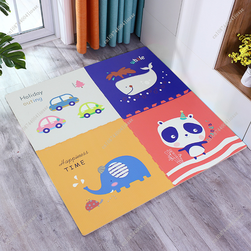 4Pcs 60x60x1CM Cartoon Foam Fl - огляд і ціна Number Puzzle Foam