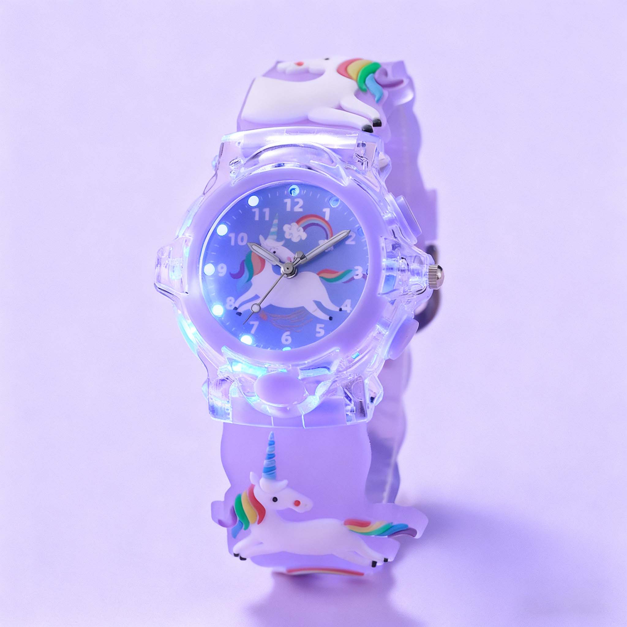 Cute 3D Unicorn Kids Analog Wa - огляд і ціна Kids Educational Watch