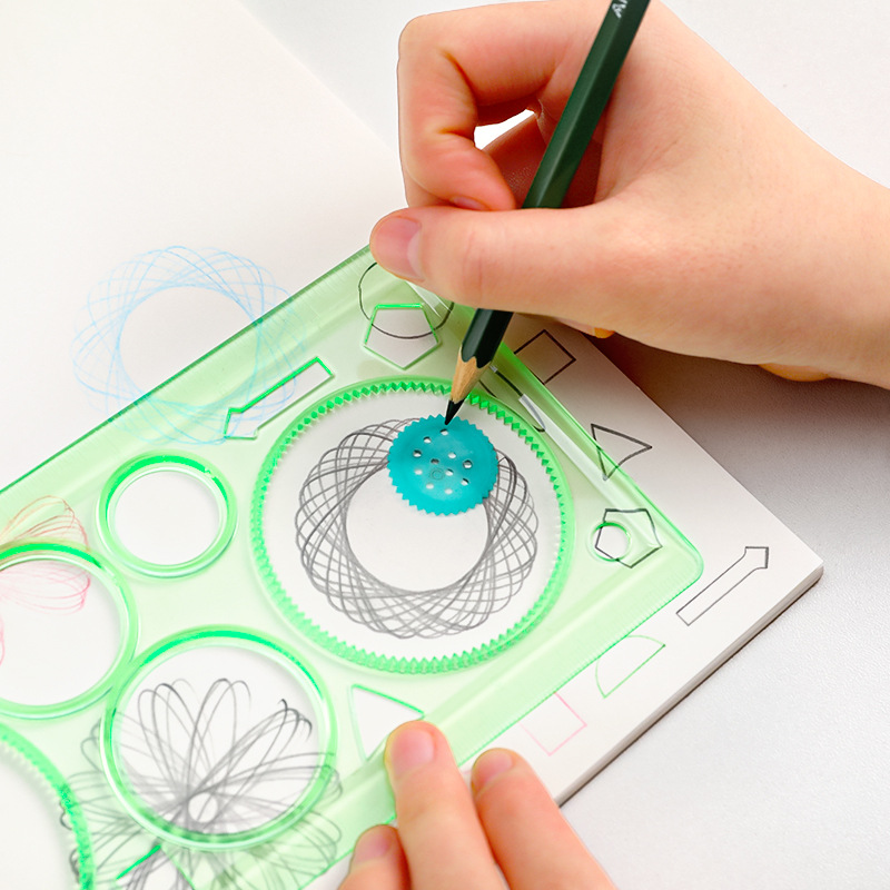 Geometry Spirograph Drawing Ru - огляд і ціна Kids Education Gift