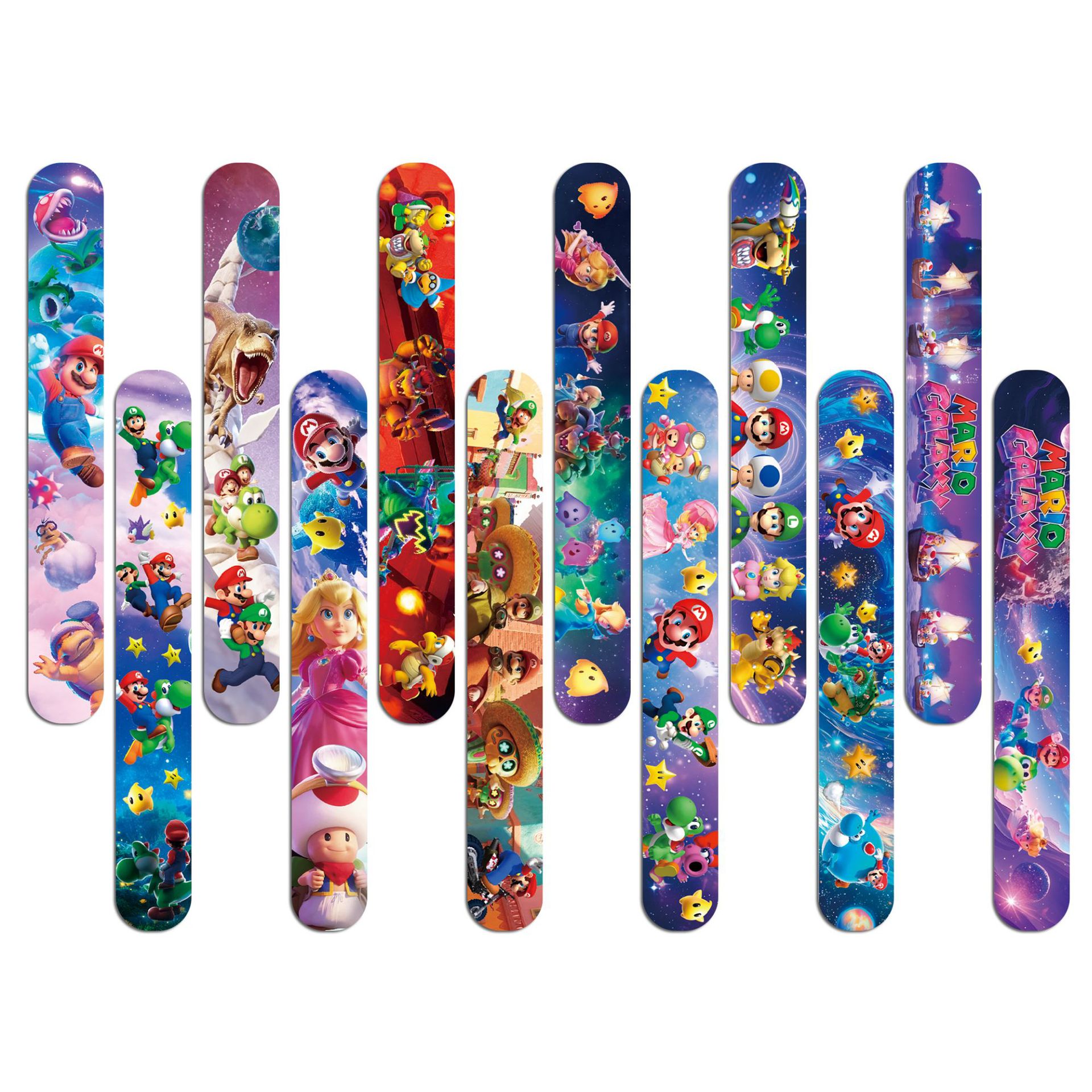 Super Mario PVC Slap Bracelets - огляд і ціна Kids Education Gift