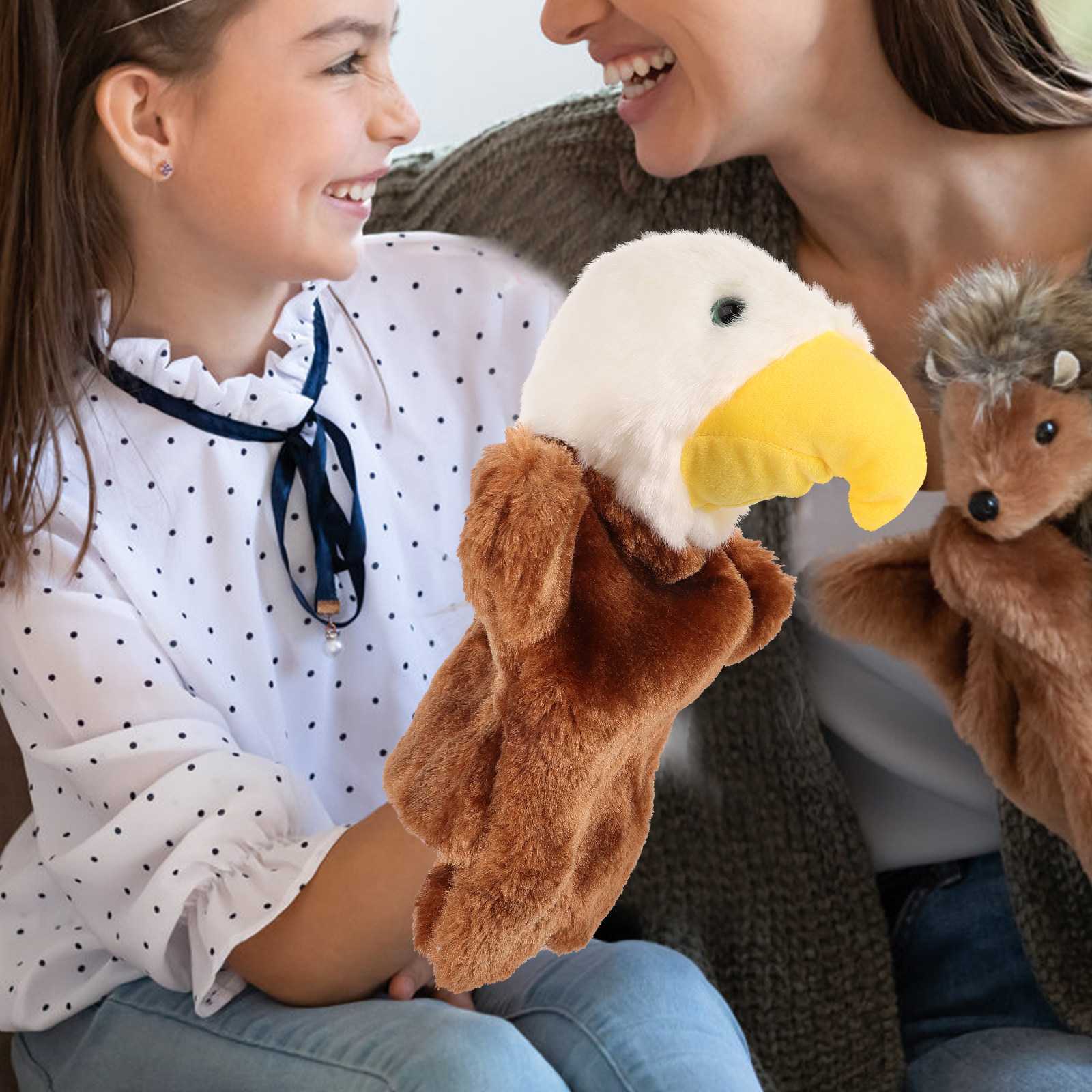 1Pcs Eagle Hand Puppet Simulat - огляд і ціна Kids Education Story