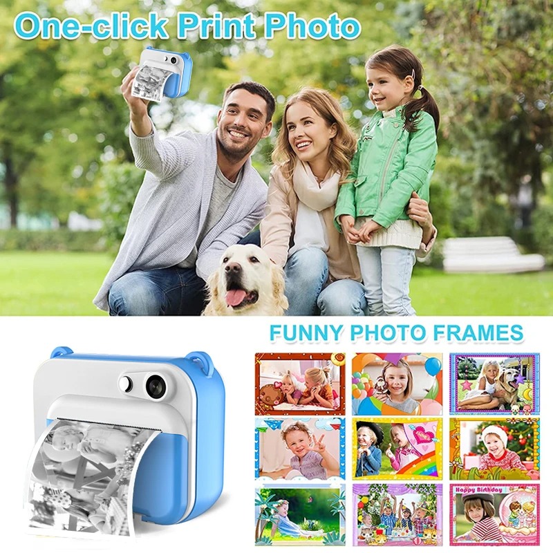 Children's Camera With Print K - огляд і ціна Kids Educational Videos