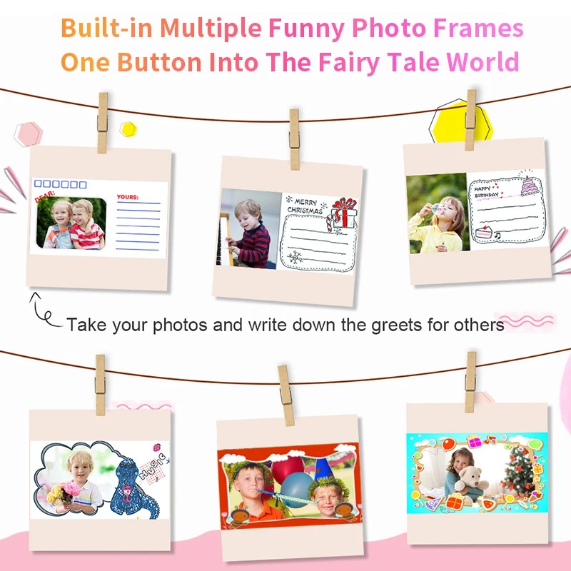 Children's Camera With Print K - огляд і ціна Kids Educational Videos