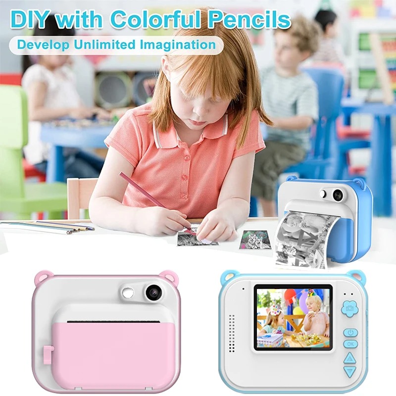 Children's Camera With Print K - огляд і ціна Kids Educational Videos