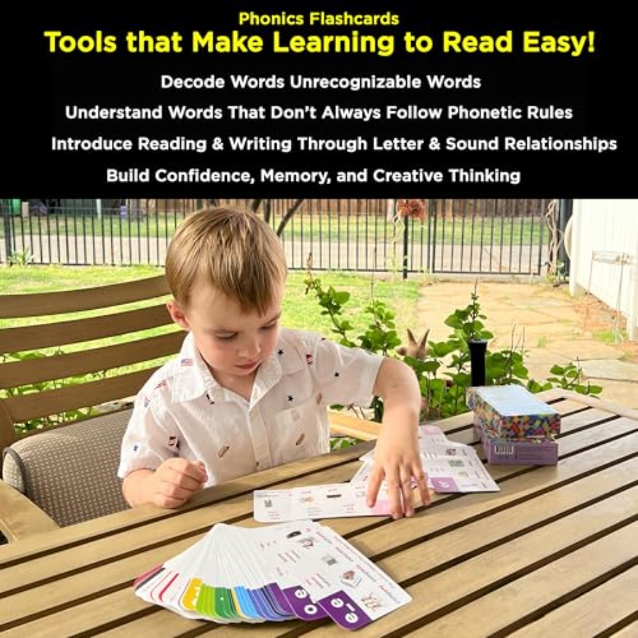 Award-Winning Learn to Read Fl - огляд і ціна Phonics Card Game
