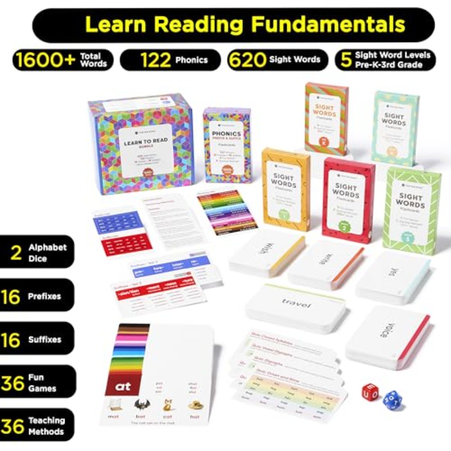 Award-Winning Learn to Read Fl - огляд і ціна Phonics Card Game