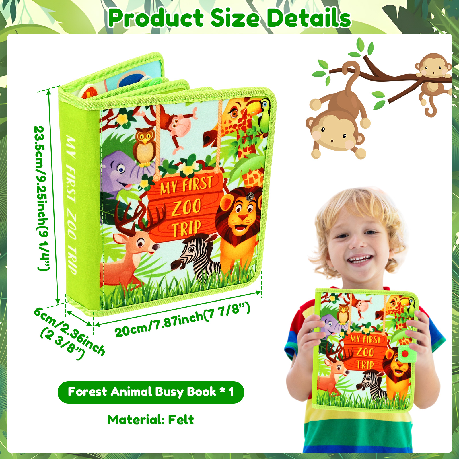 1 Pc Montessori Toys Farm Anim - огляд і ціна Kids Education Story