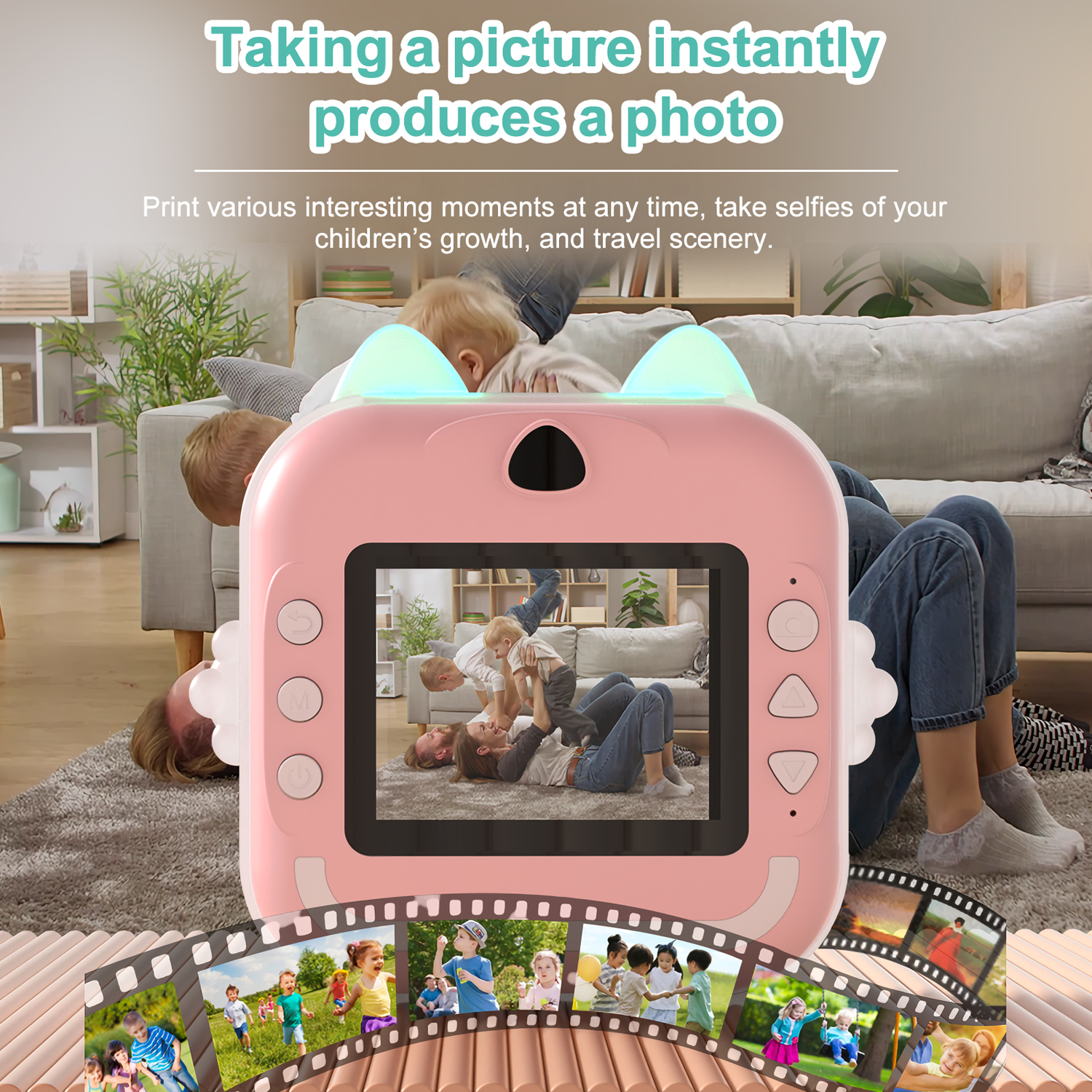 Q5 Kids Camera Instant Print P - огляд і ціна Kids Educational Videos